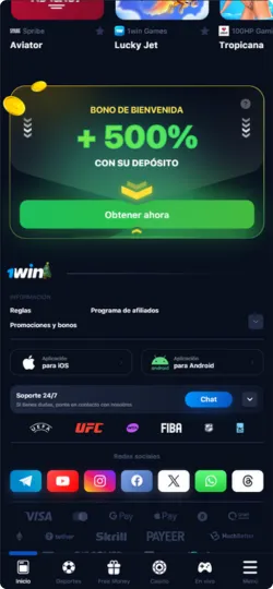 1Win confiable