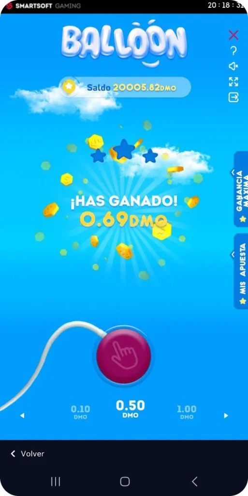 1Win juego de pelota