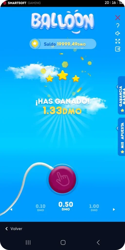 1Win Balloon juego