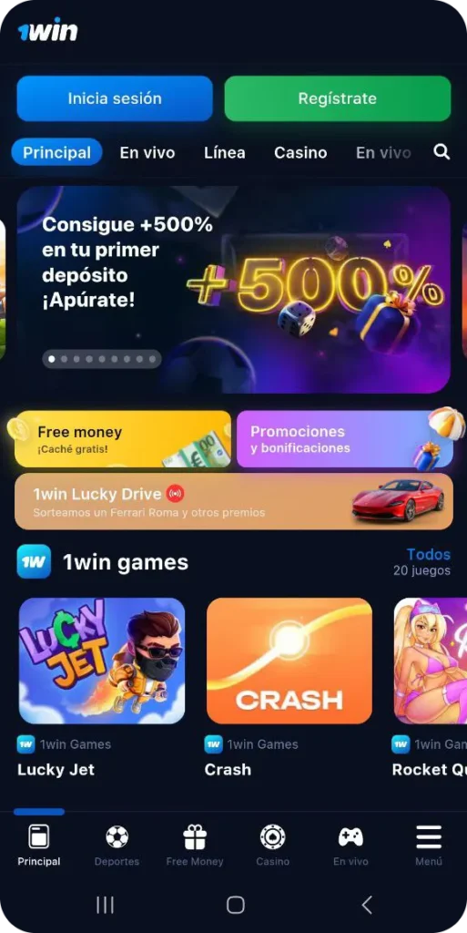 1Win Balloon hogar
